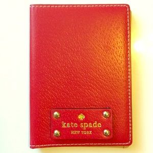 Kate Spade Leather Passport Holder